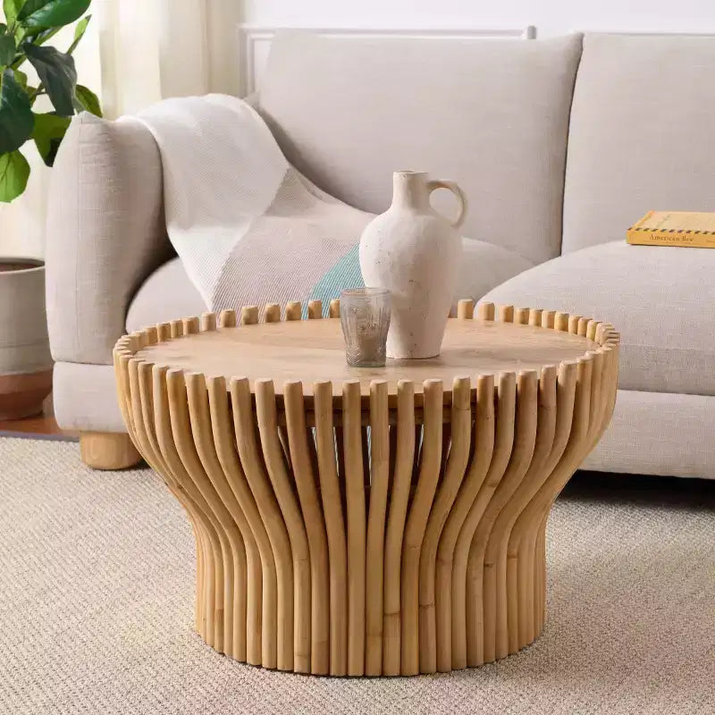 Table basse - Bois clair naturel
