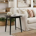 Mid-Century Modern Square Side Table (20in x 20in / 510mm x 510mm)