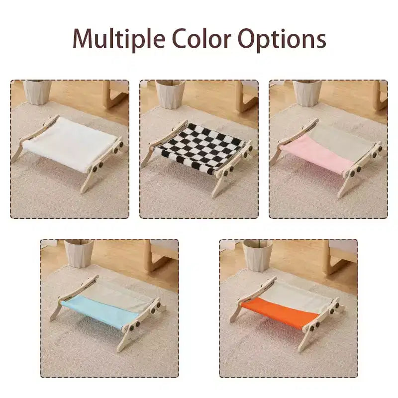 Perchoir de fenêtre pour chat, hamac de fenêtre pour chat - Capacité de charge de 18 kg, fente de serrage coulissante en une étape, lit réglable pour animaux de compagnie pour rebord de fenêtre et table de chevet