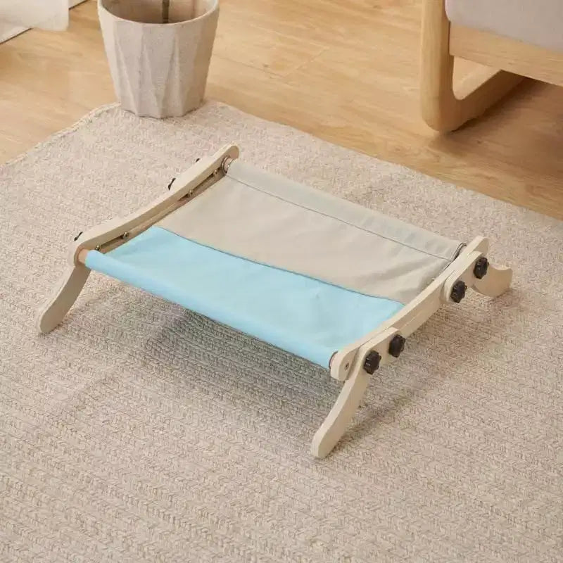 Cat Window Perch, Cat Window Hammock - 18Kg Load Capacity One-Step Sliding Clamping Slot Adjustable Pet Bed for Windowsill Bedside Cabinet