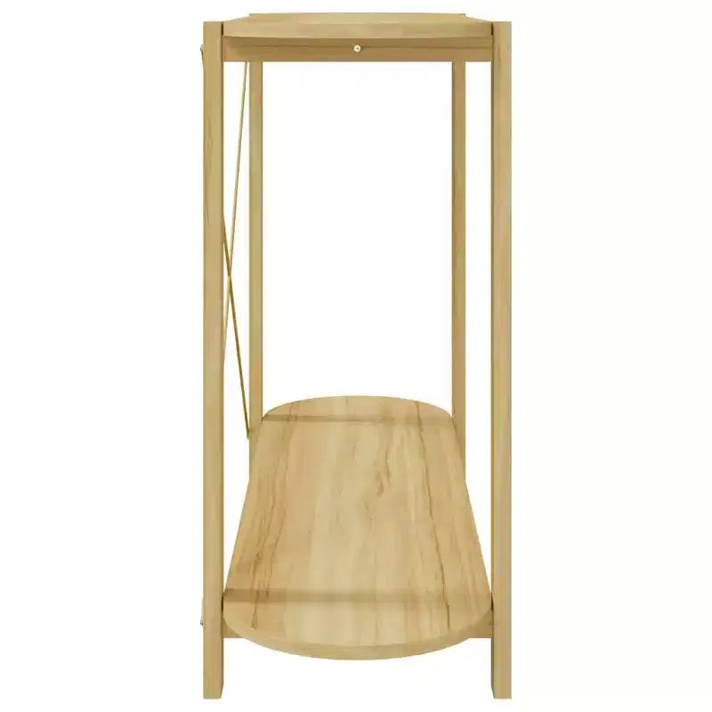 Console Table Table d'entrée Couloir Table d'appoint étroite Bois d'ingénierie