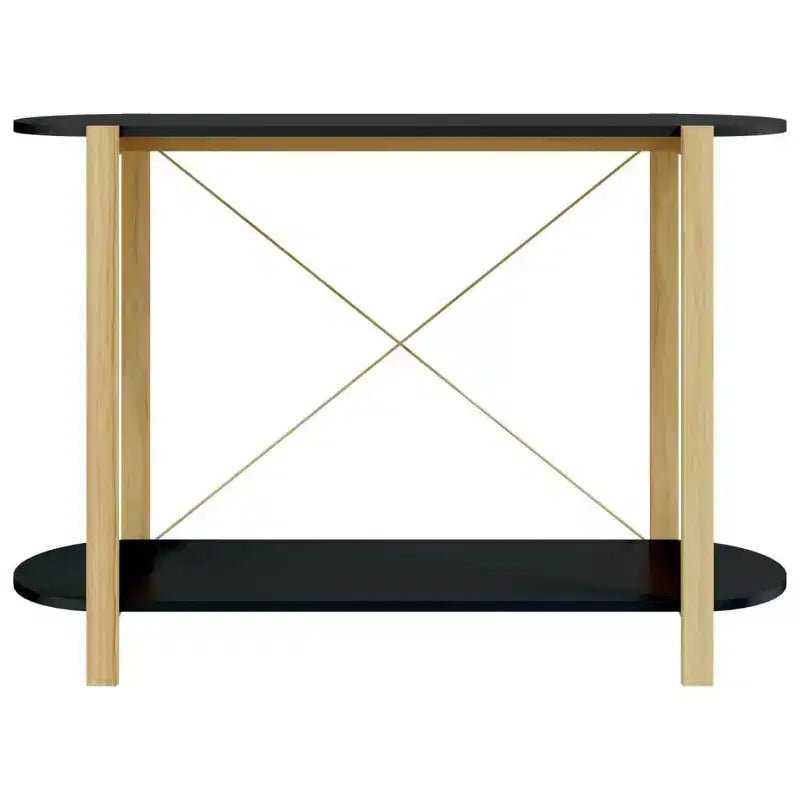 Console Table Table d'entrée Couloir Table d'appoint étroite Bois d'ingénierie