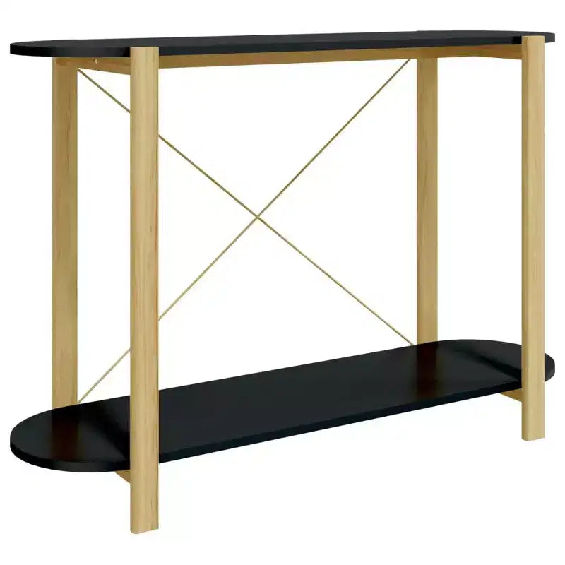 Console Table Table d'entrée Couloir Table d'appoint étroite Bois d'ingénierie