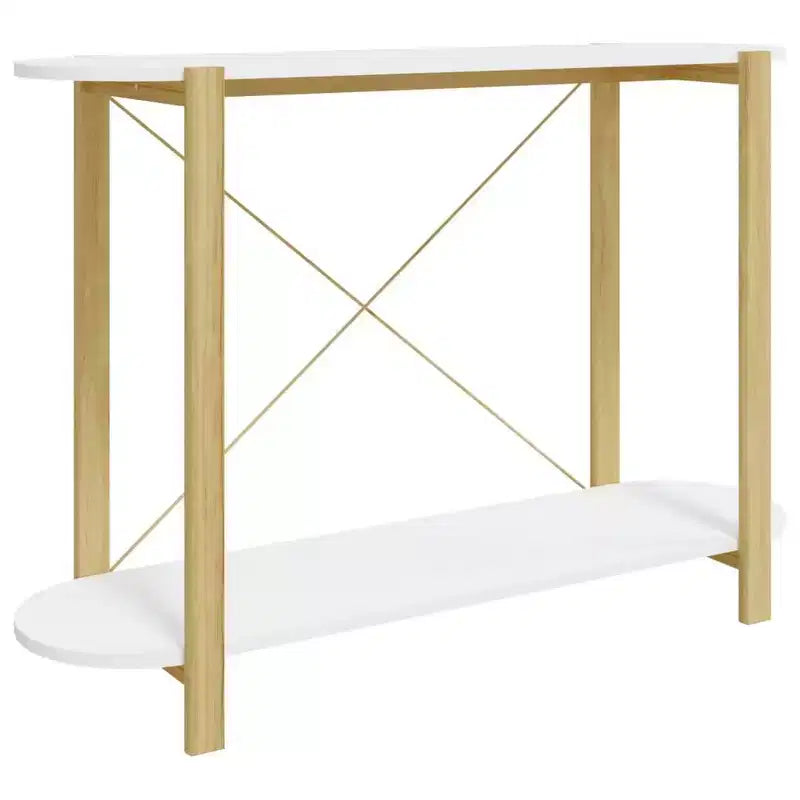 vidaXL Console Table Hallway Entryway Table Narrow Side Table Engineered Wood