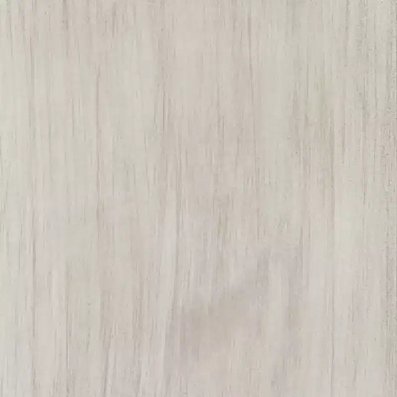 Bureau de télétravail de 152 cm (blanc) avec finition vieillie et ferrures métalliques