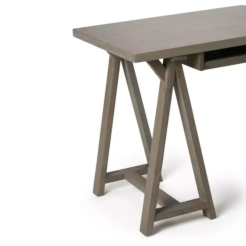Bureau d'ordinateur avec tablette coulissante pour clavier
