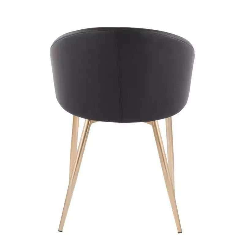 Chaise de salle à manger contemporaine et glamour