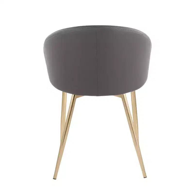 Chaise de salle à manger contemporaine et glamour