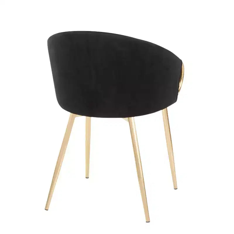 Chaise de salle à manger contemporaine et glamour