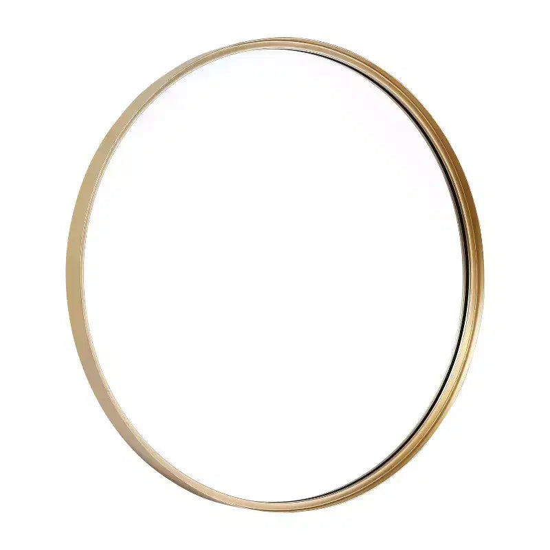 Merrick Lane Monaco Accent Wall Mirror with Metal Frame for Bathroom, Vanity, Entryway, Dining Room, & Living Room